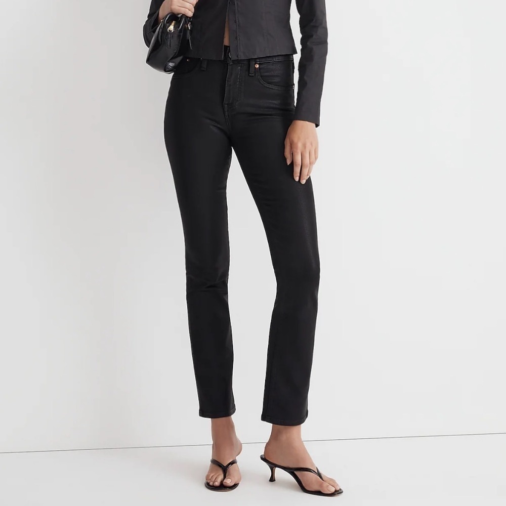 Madewell Black Cropped Ankle Jeans